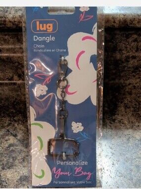 Lug Gunmetal Dangle Chain